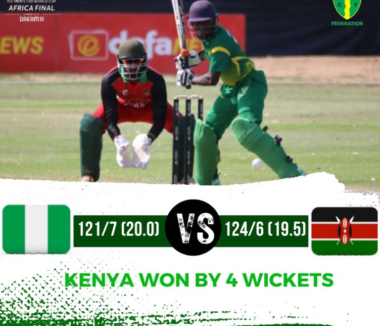 Nigeria loses to Kenya in a gripping encounter.
